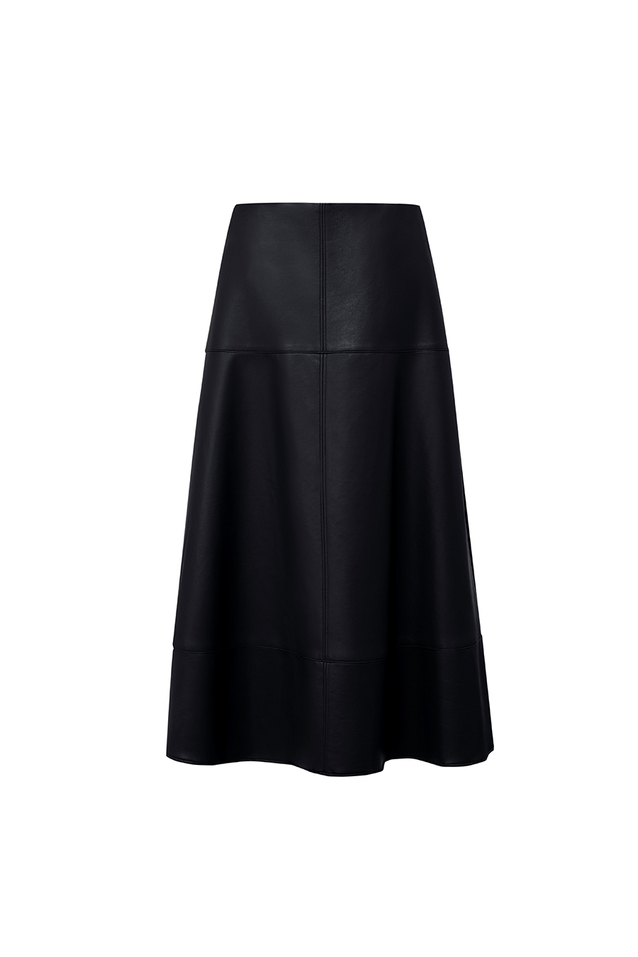 Faux Leather Skirt | AMII