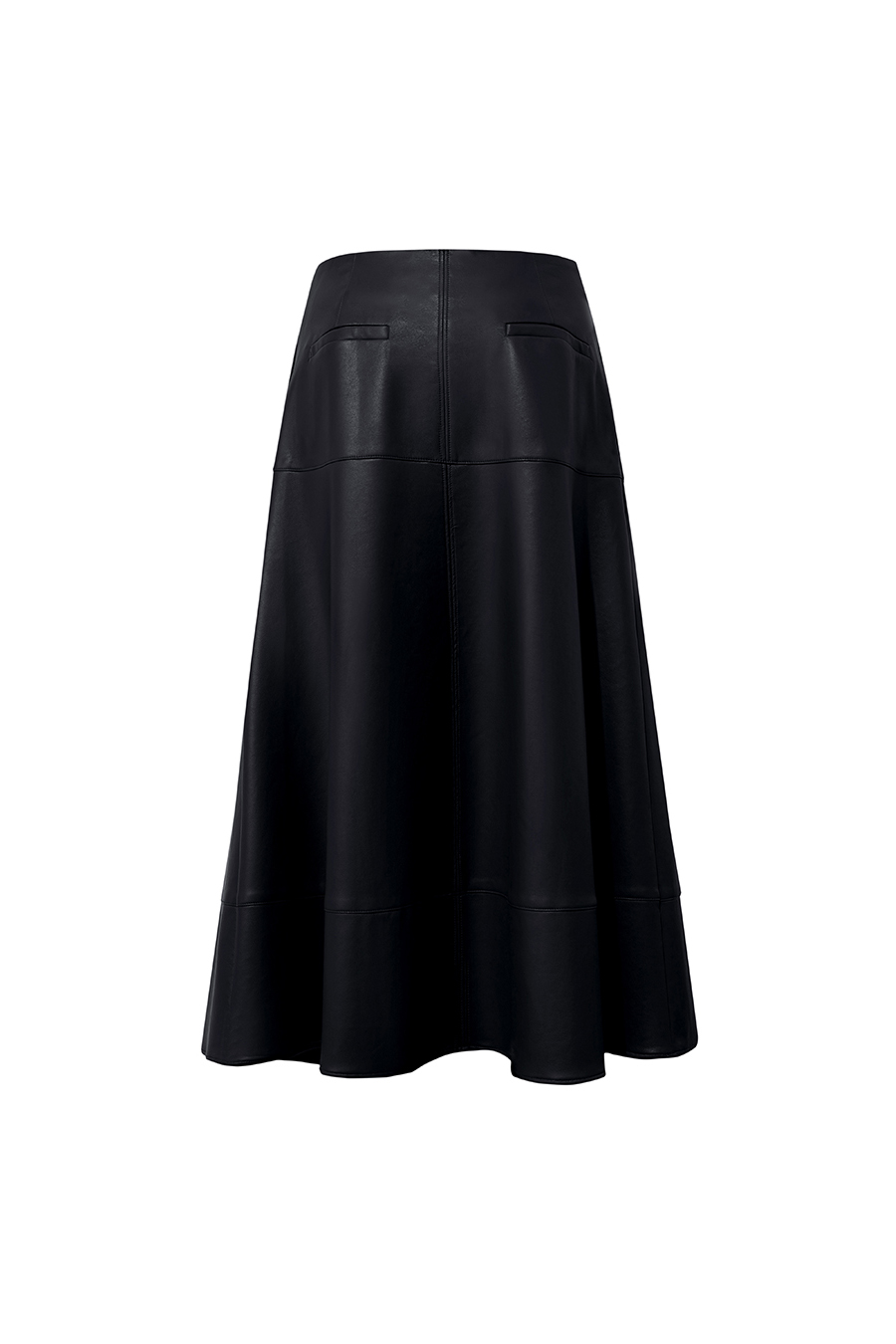 Faux Leather Skirt | AMII