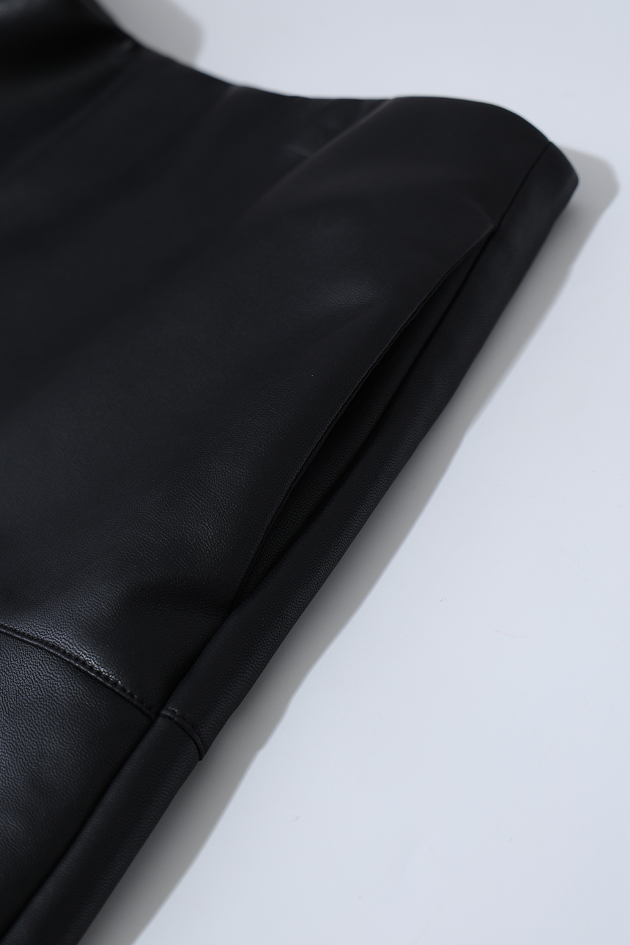 Faux Leather Skirt | AMII
