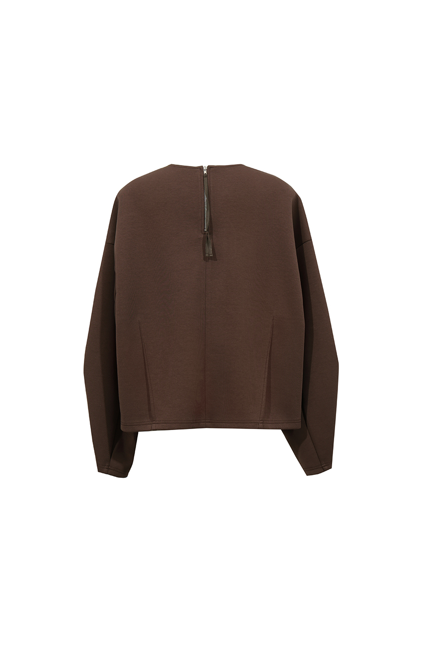 Cocoon Shape Air Layer Sweatshirt | AMII