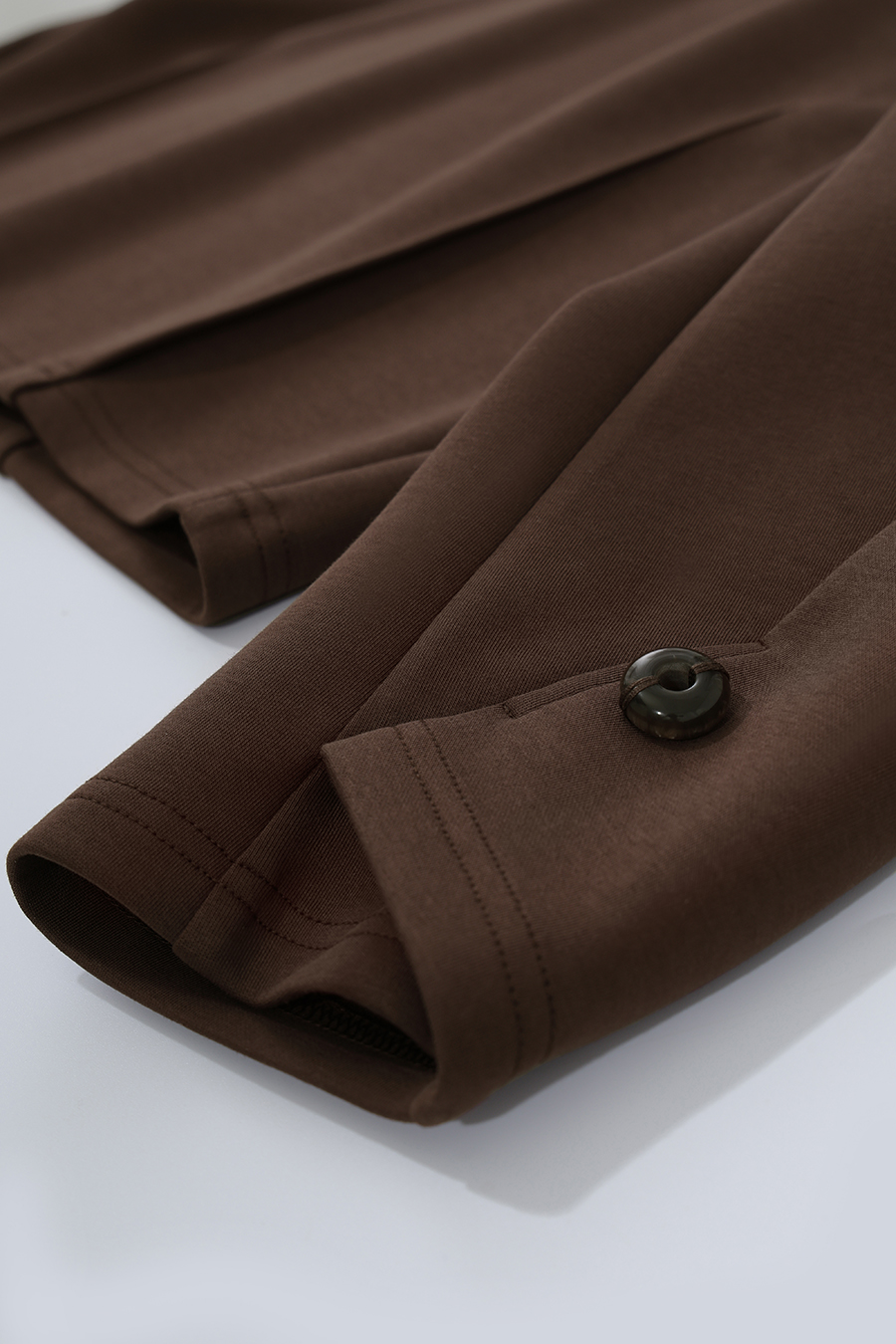 Cocoon Shape Air Layer Sweatshirt | AMII
