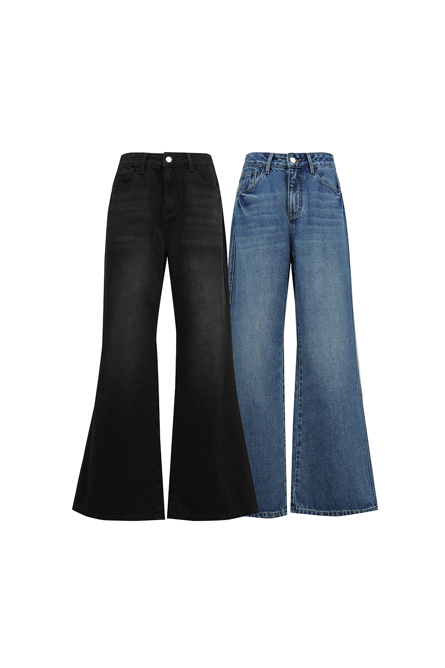 Cotton Flare Jeans | AMII