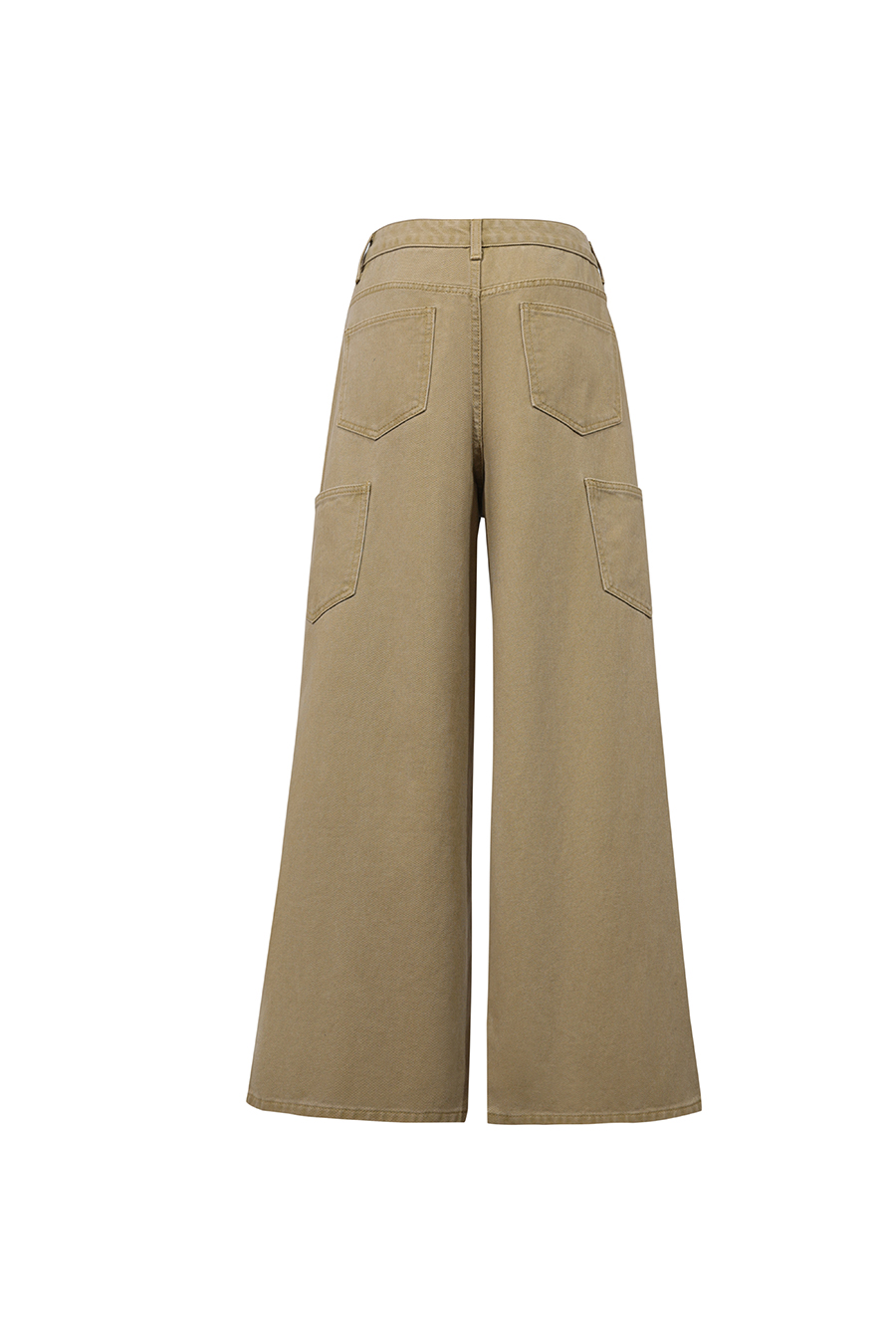 100% Cotton Wide Leg Jeans | AMII