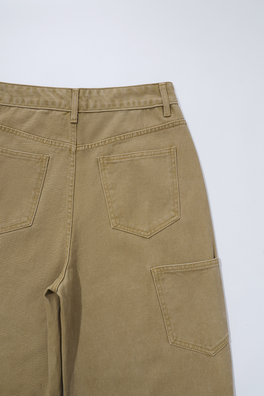 100% Cotton Wide Leg Jeans | AMII