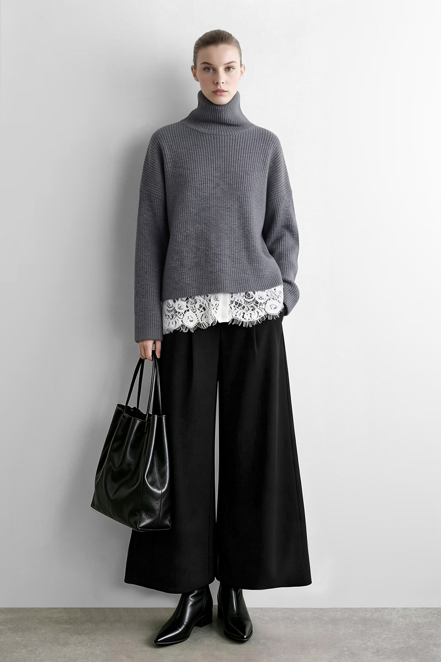 Relaxed Fit Commuter Casual Pants | AMII