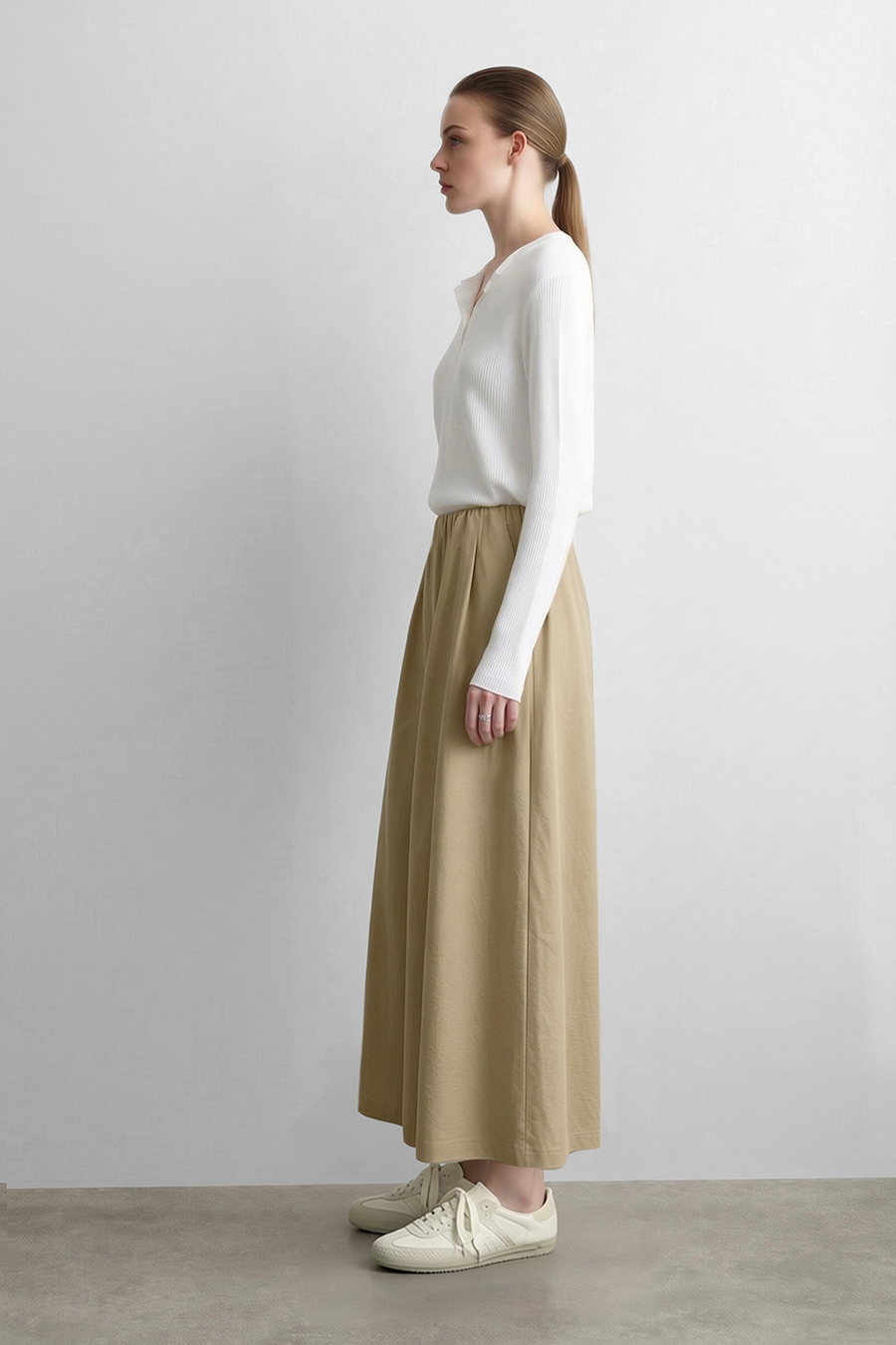 Relaxed Fit Commuter Casual Pants | AMII