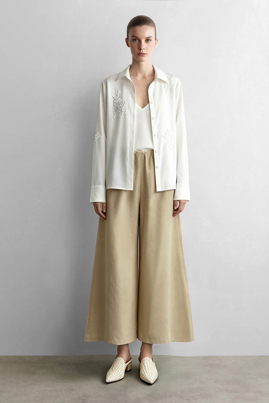 Relaxed Fit Commuter Casual Pants | AMII