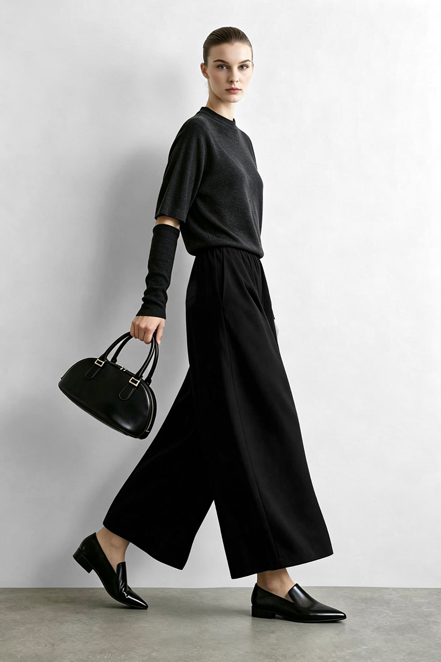 Relaxed Fit Commuter Casual Pants | AMII
