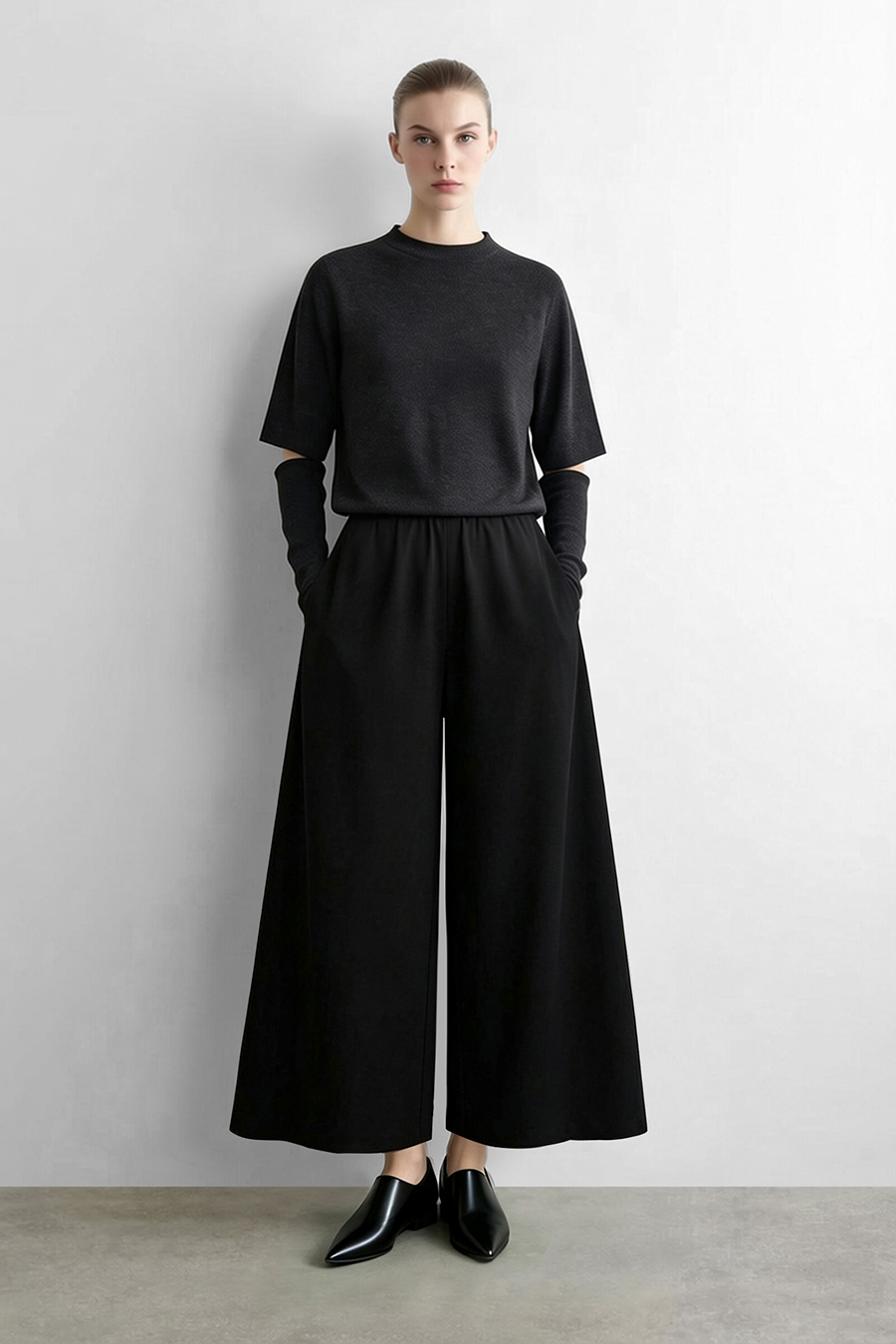 Relaxed Fit Commuter Casual Pants | AMII