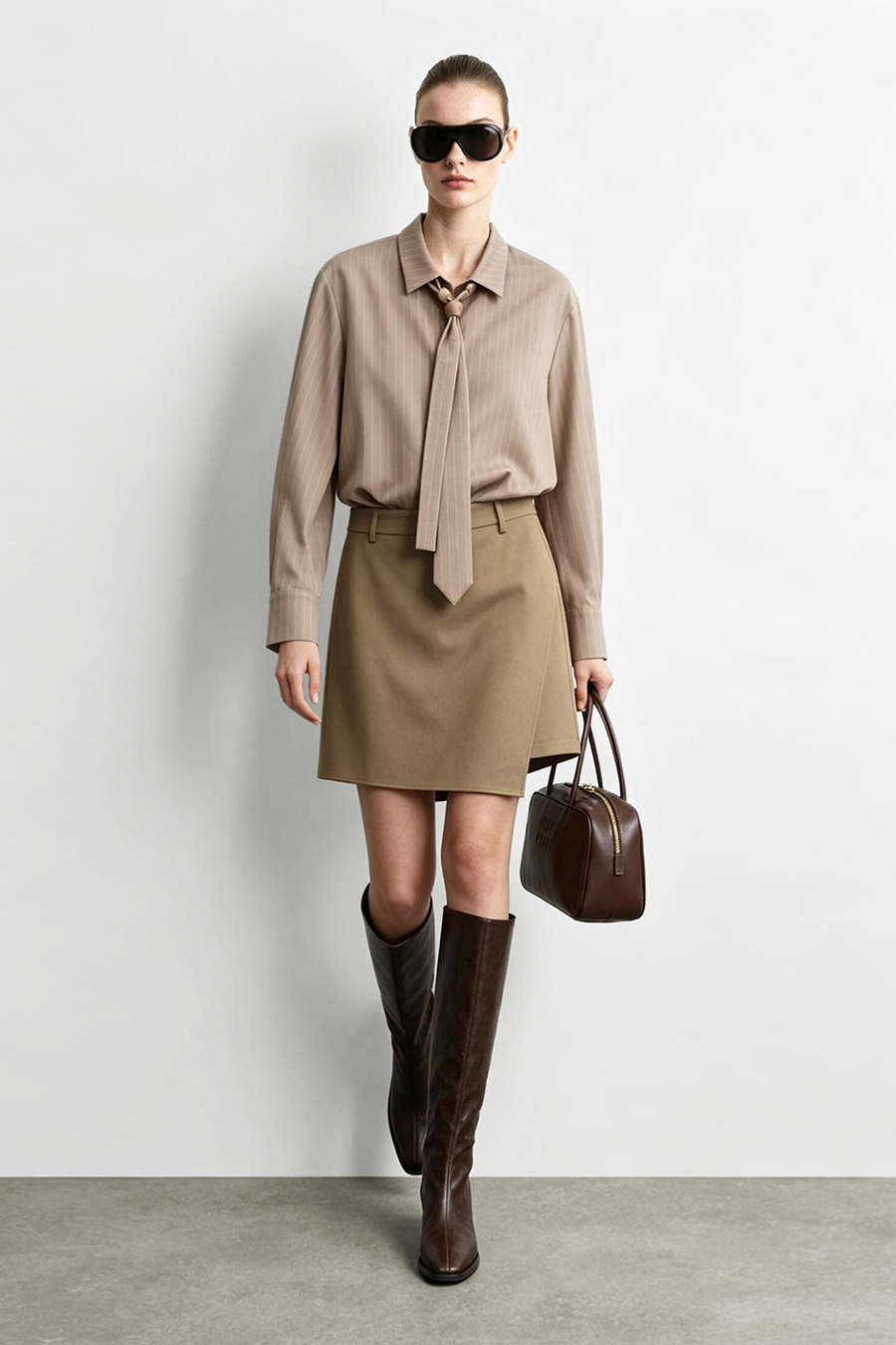 A-Line Casual Shorts | AMII