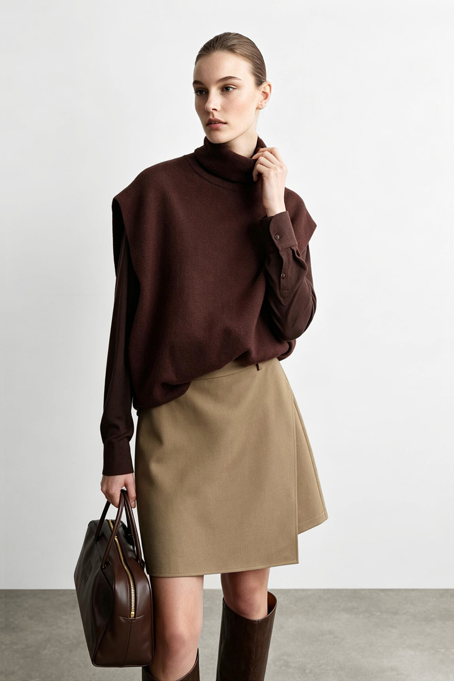 A-Line Casual Shorts | AMII