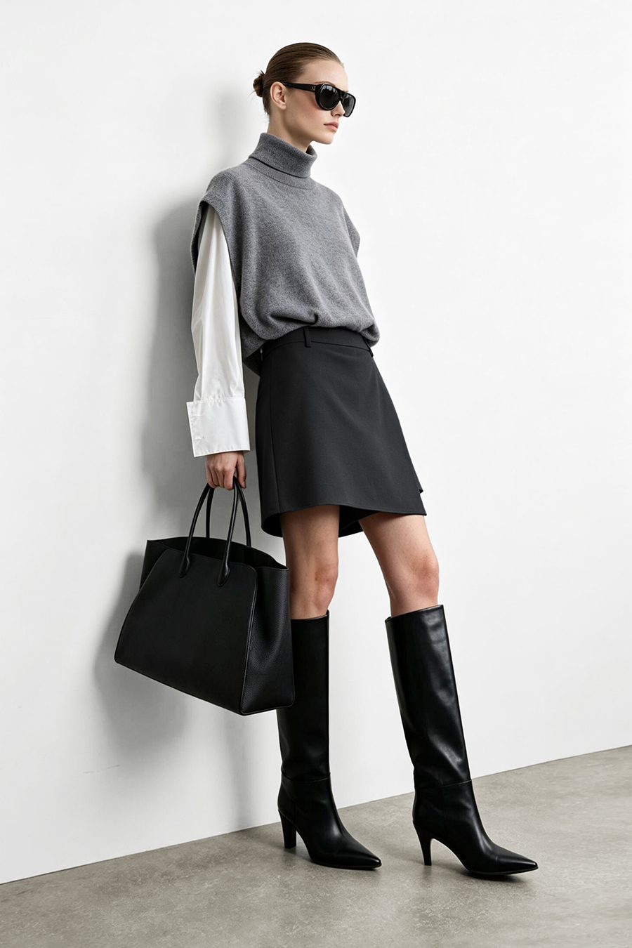 A-Line Casual Shorts | AMII