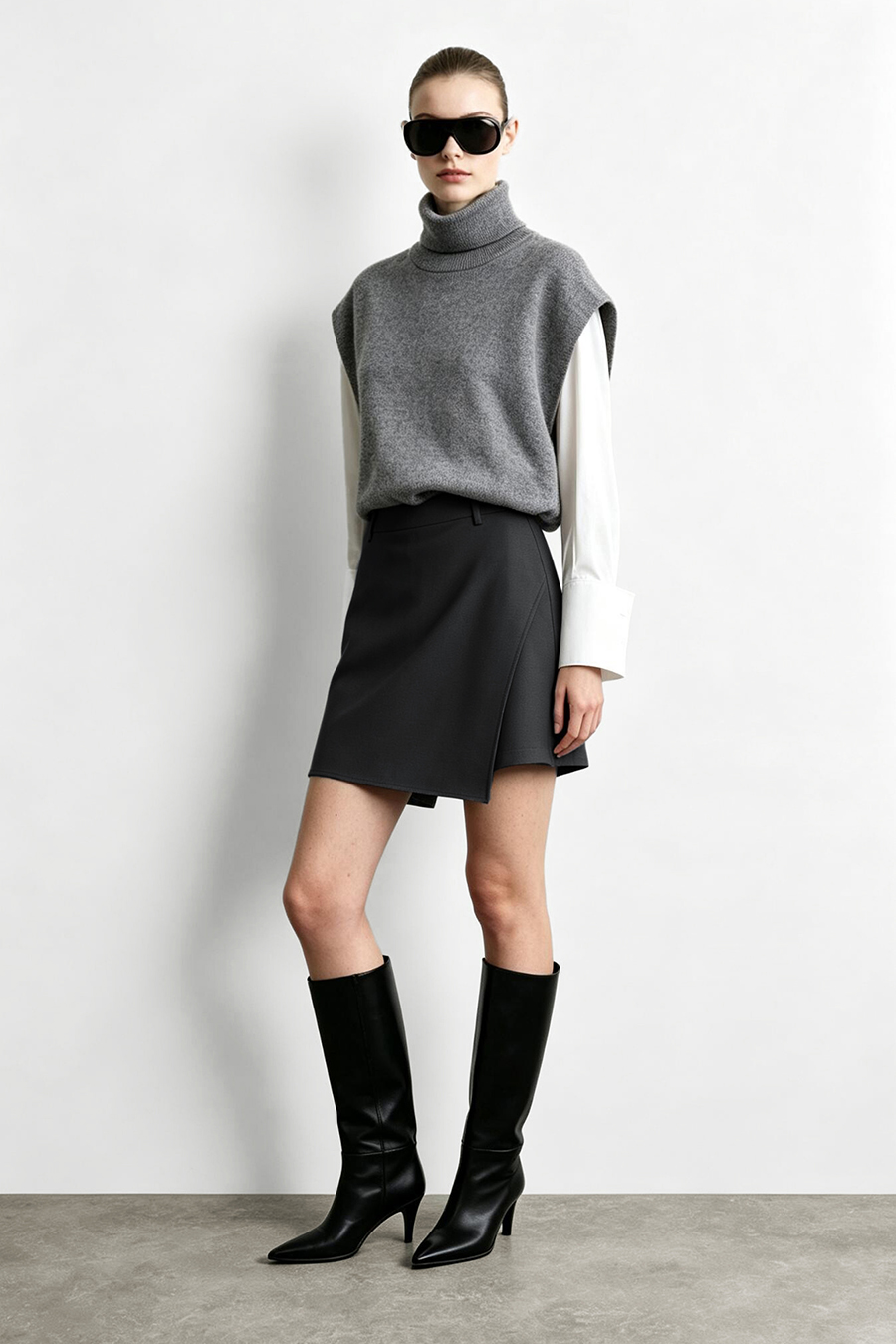 A-Line Casual Shorts | AMII