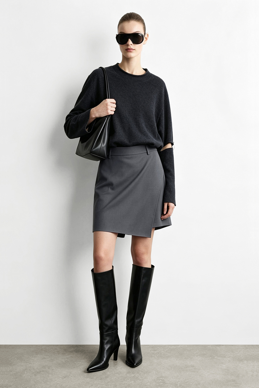 A-Line Casual Shorts | AMII