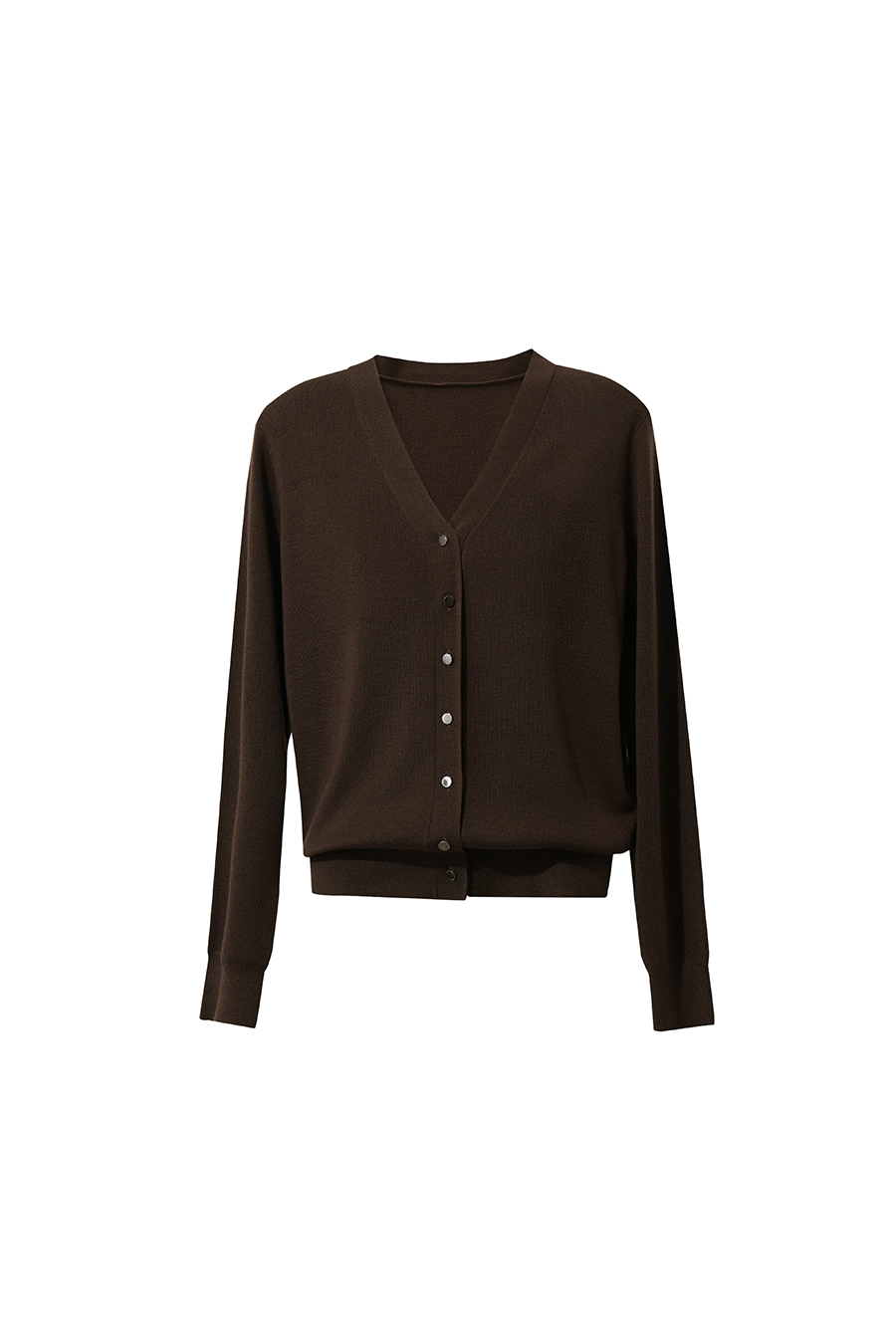 Versatile V-Neck Knit Cardigan | AMII