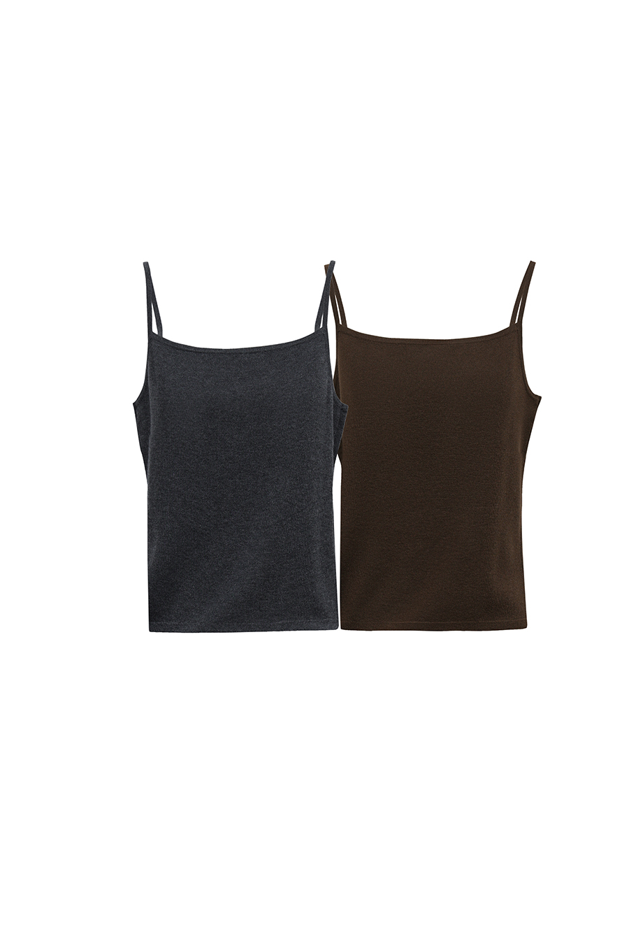 Versatile Rib V-Neck Knit Camisole | AMII