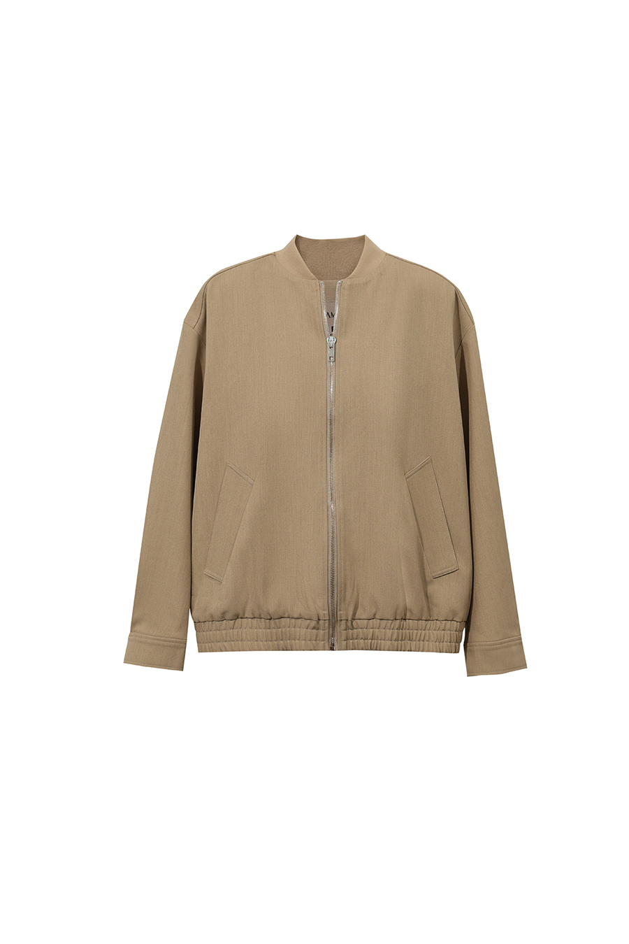 Baseball Collar Zip-Up Jacket|AMII