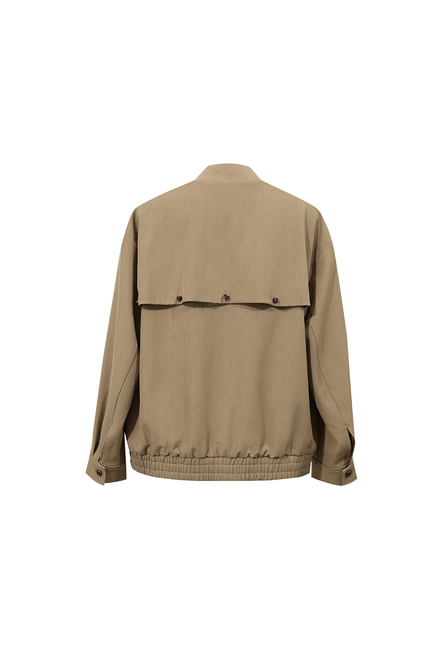 Baseball Collar Zip-Up Jacket|AMII