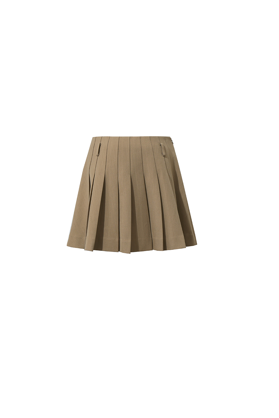 Box Pleat A-Line Skirt|AMII