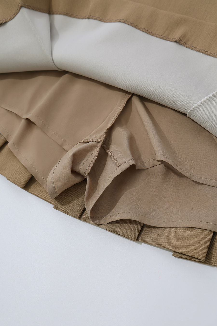 Box Pleat A-Line Skirt|AMII