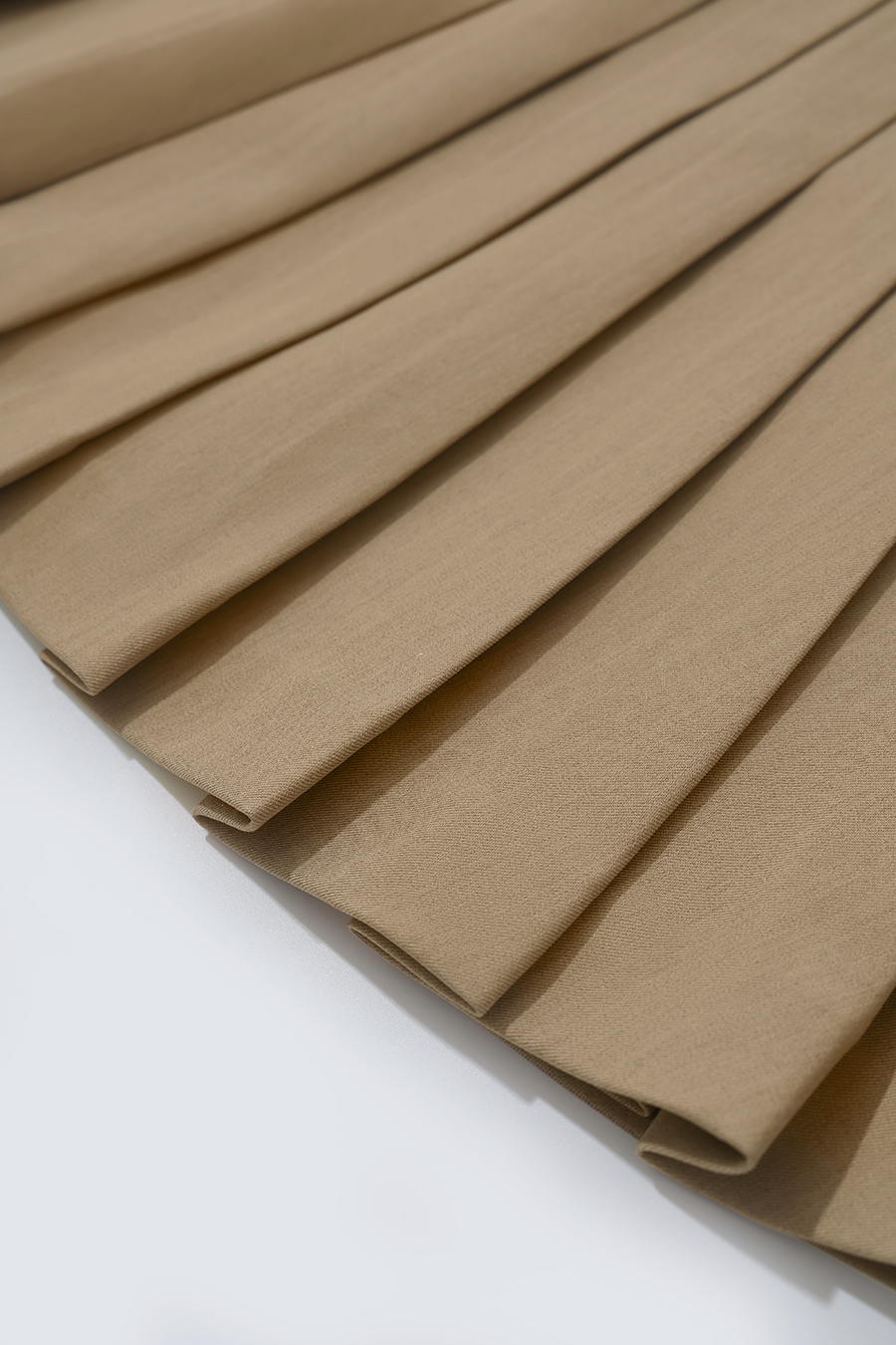 Box Pleat A-Line Skirt|AMII