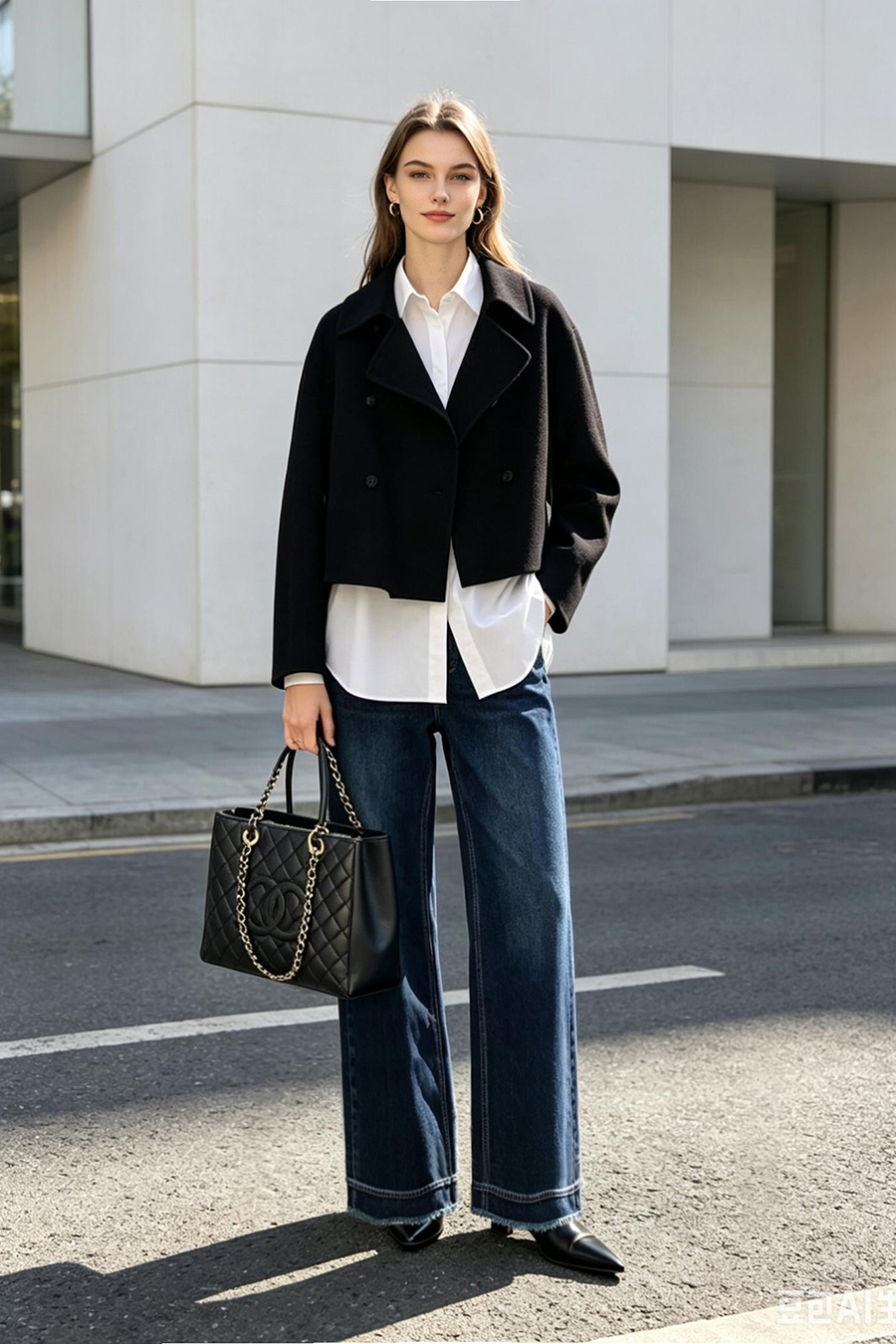 Cotton Flare Jeans | AMII