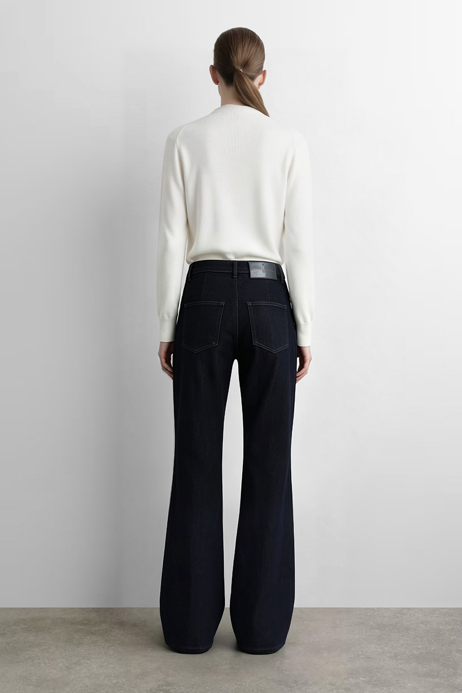 Cotton Flare Jeans | AMII