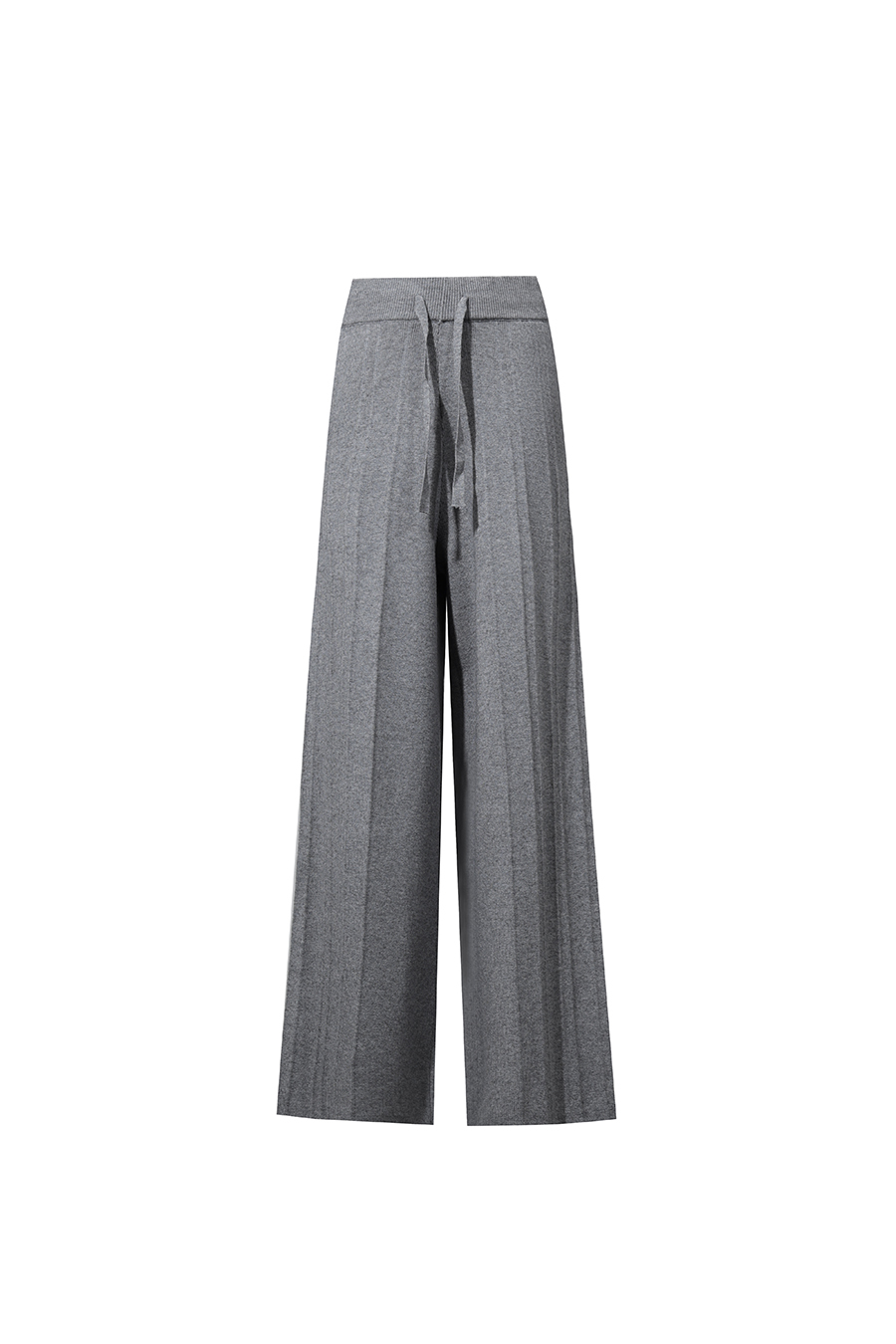Drawstring Knit Casual Pants|AMII