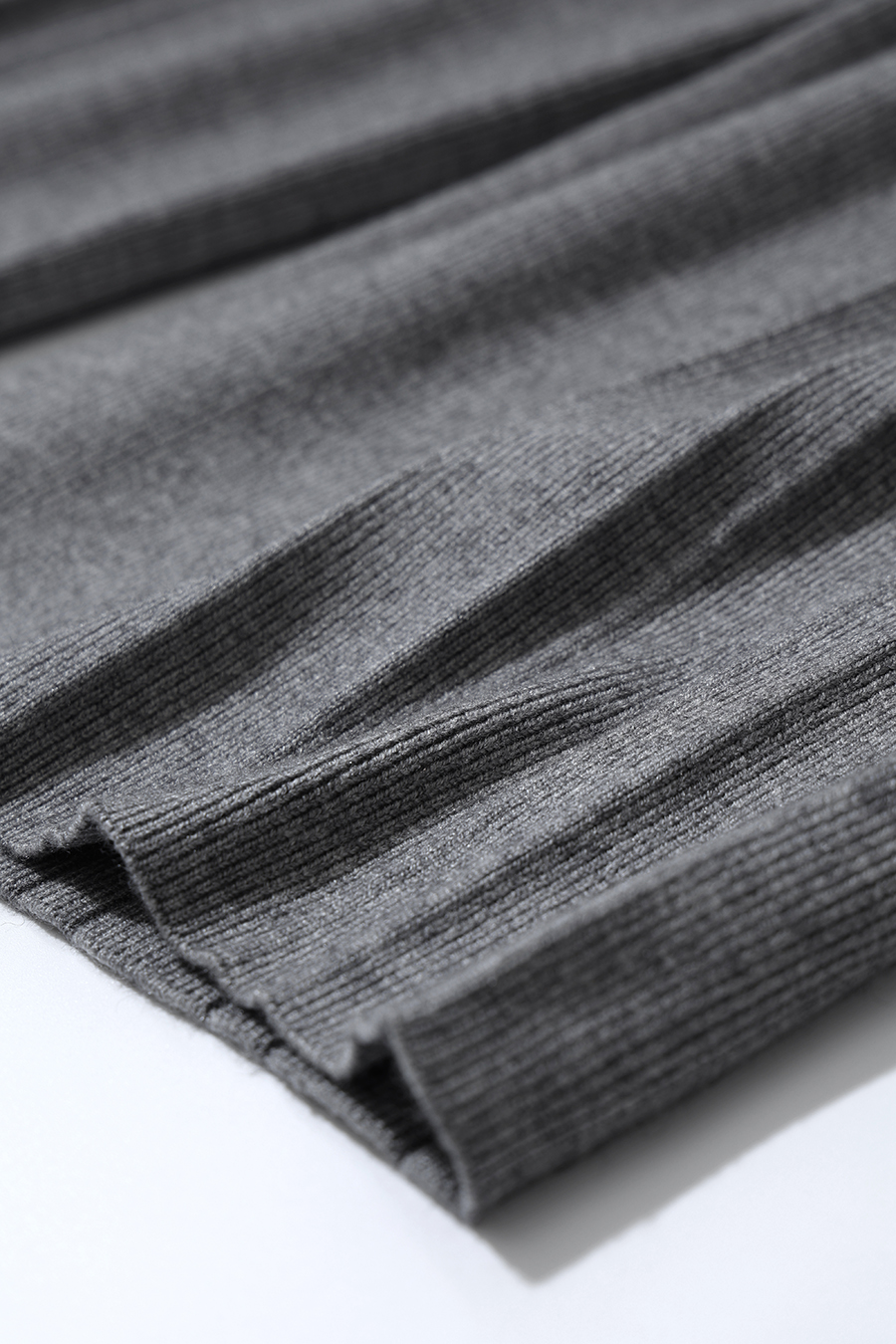 Drawstring Knit Casual Pants|AMII