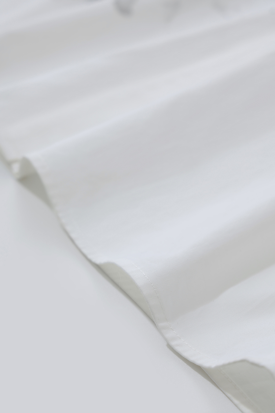 Printed Brushed Cotton Shirt|AMII