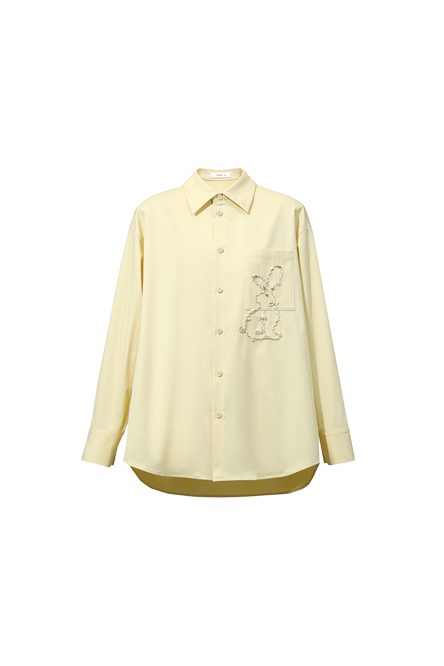 Beaded Braid-Trim Blouse|AMII