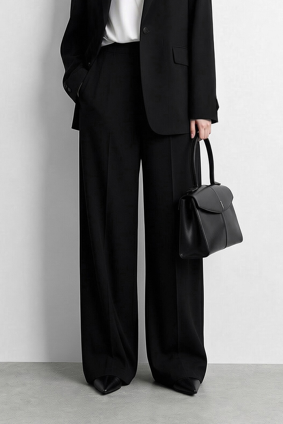 Flare Casual Trousers|AMII