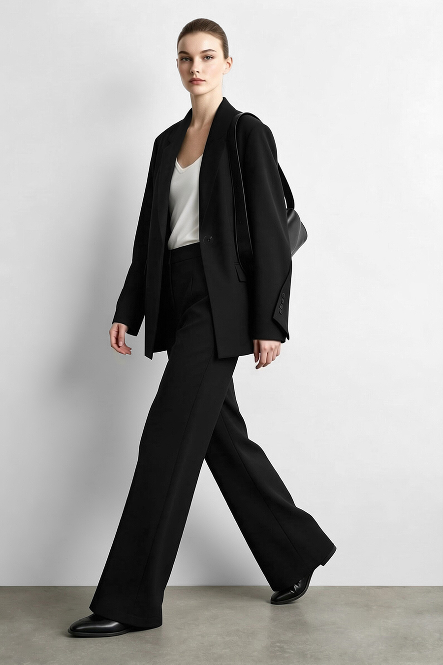 Flare Casual Trousers|AMII
