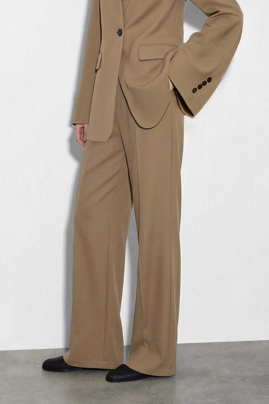Flare Casual Trousers|AMII