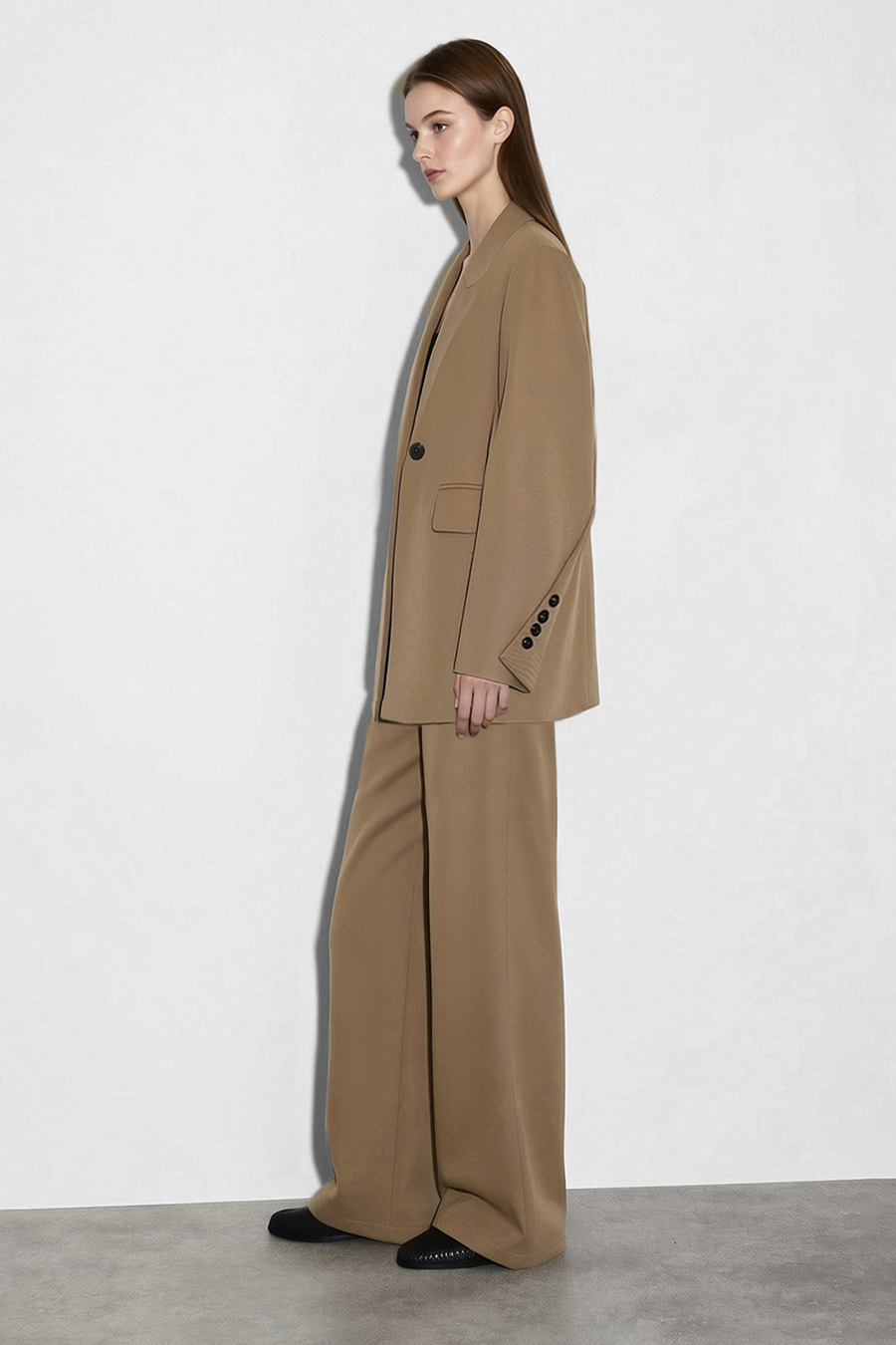 Flare Casual Trousers|AMII
