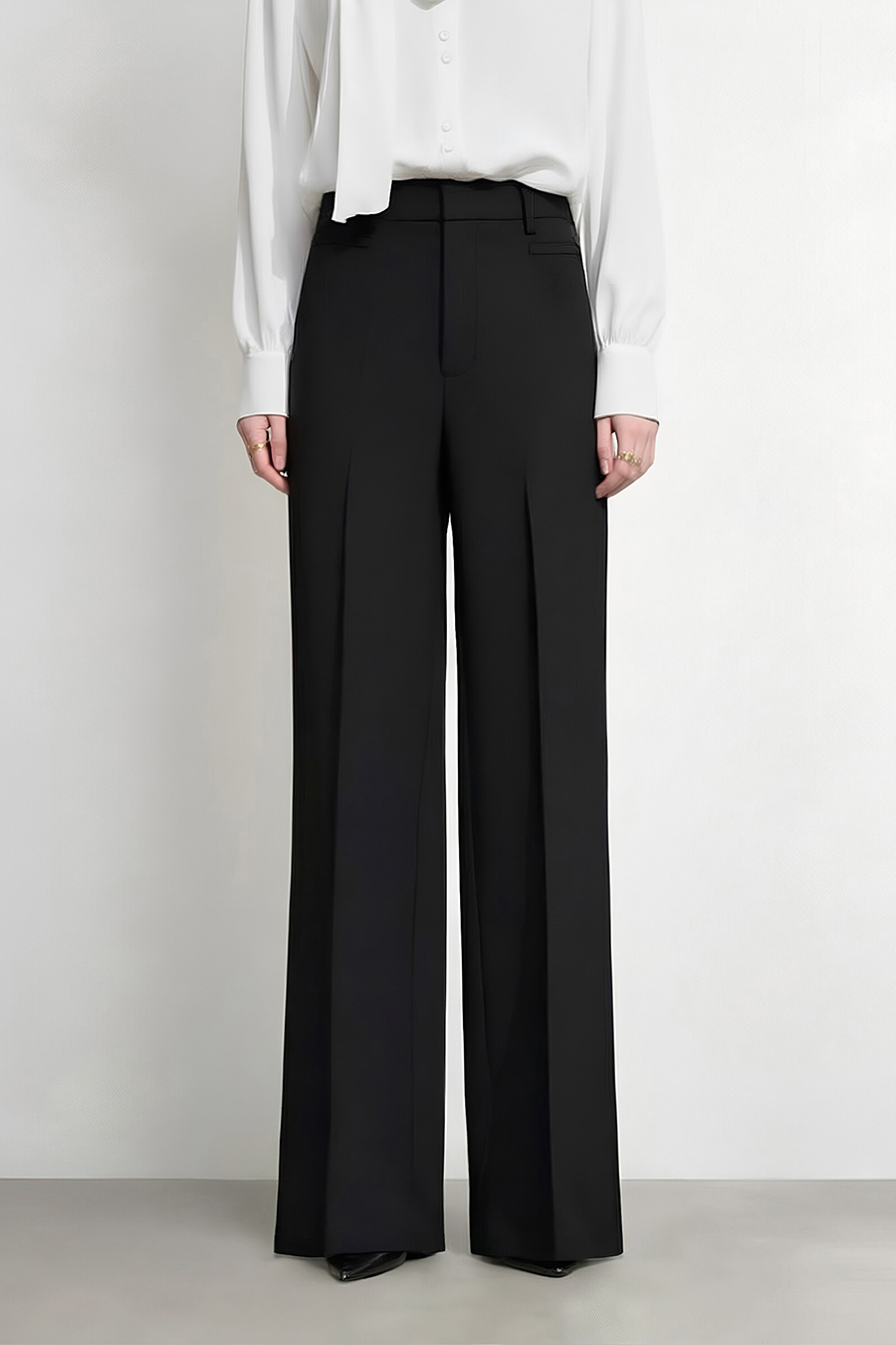 Flare Casual Trousers|AMII