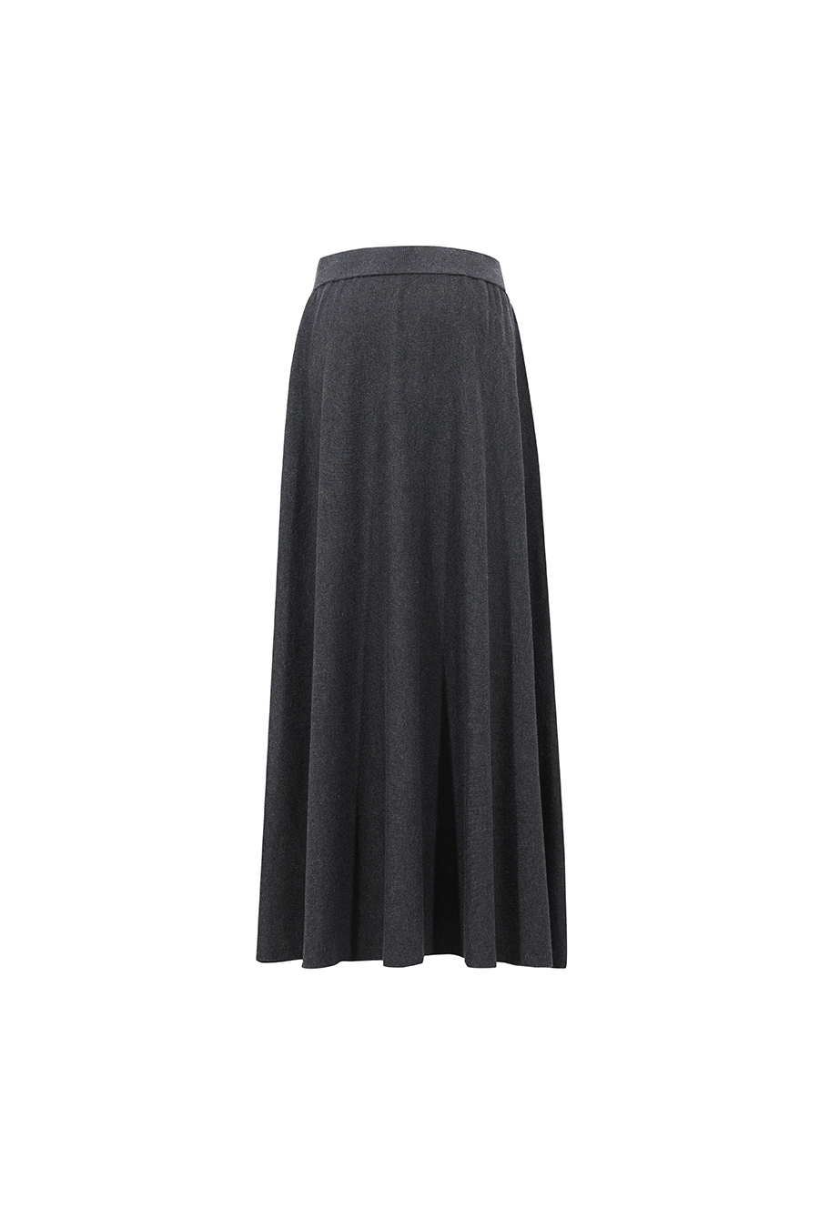 A-Line Knit Midi Skirt|AMII