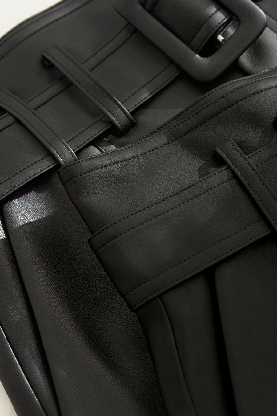 Eco-Leather Skirt|AMII