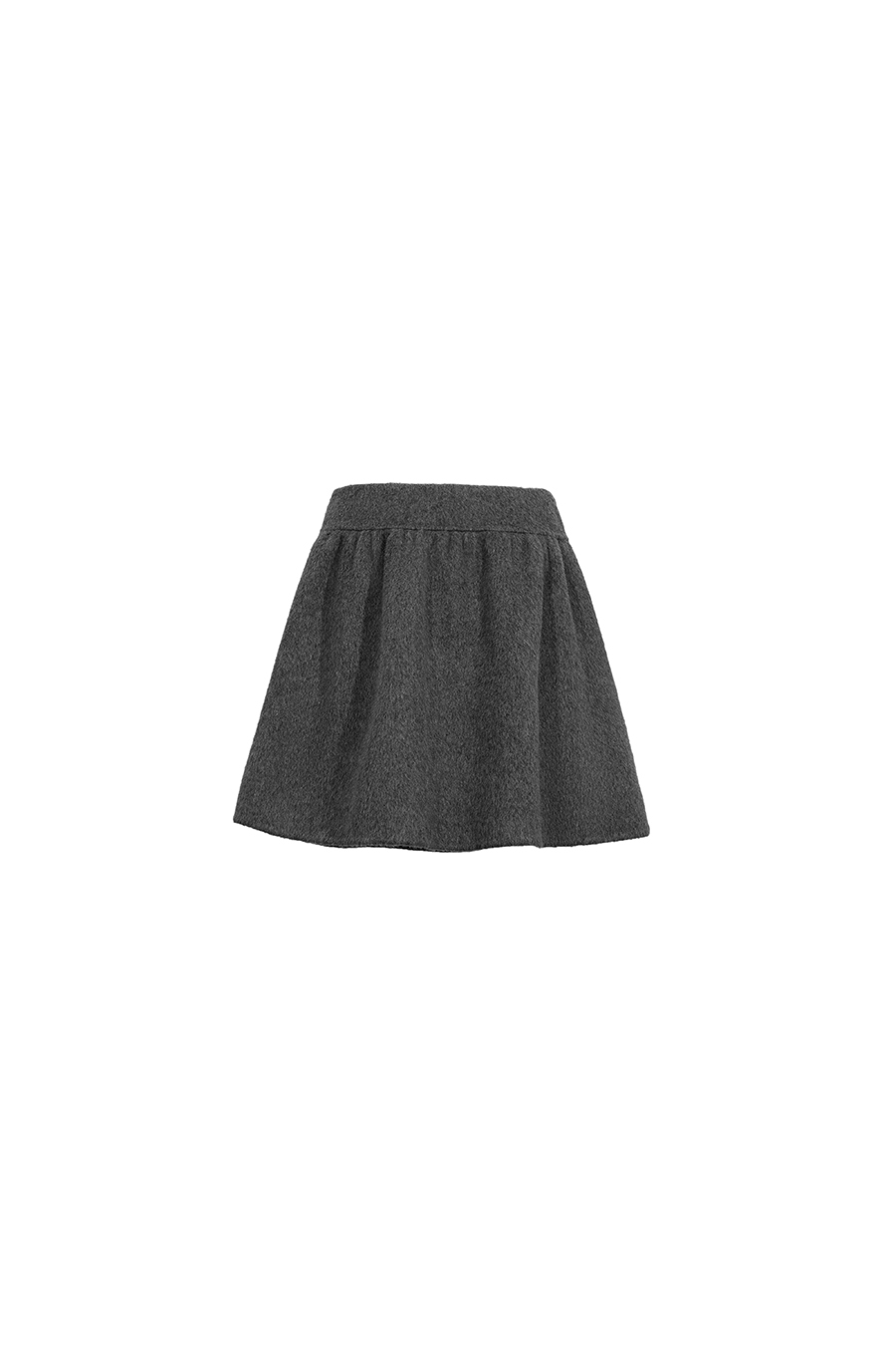 Wool Double-Faced Skirt|AMII