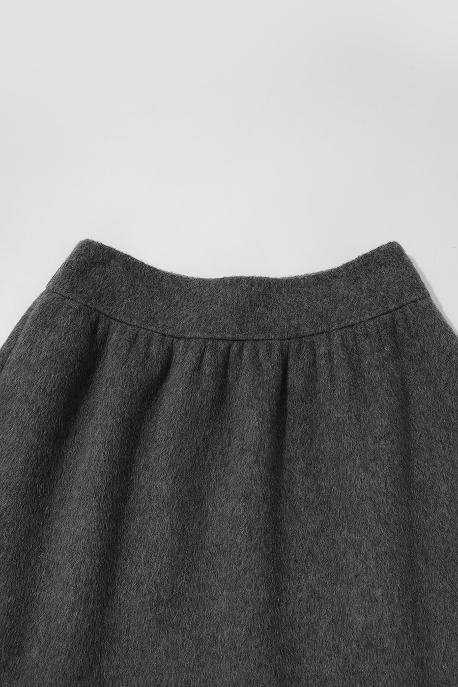 Wool Double-Faced Skirt|AMII
