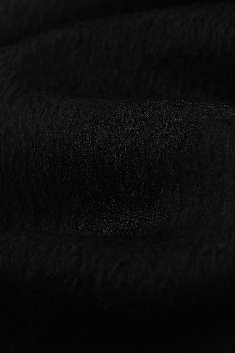 Belted Double-Faced Wool Coat with Stand Collar|AMII