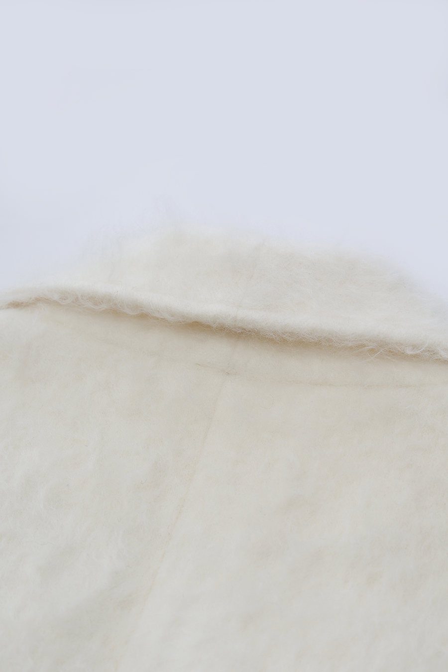 Belted Wool Coat with Lapel Collar|AMII
