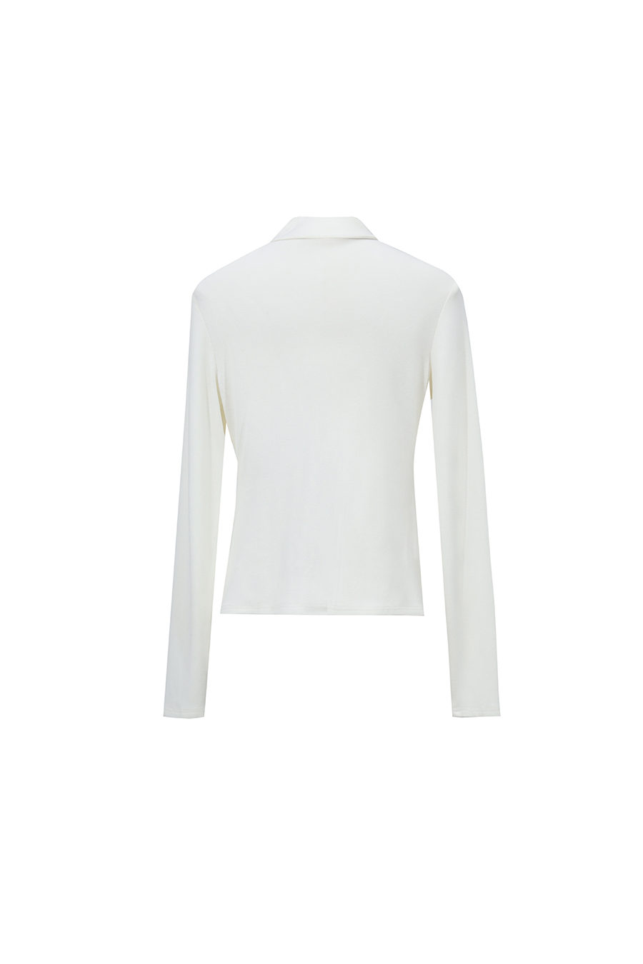Slouchy Mock Neck T-Shirt|AMII