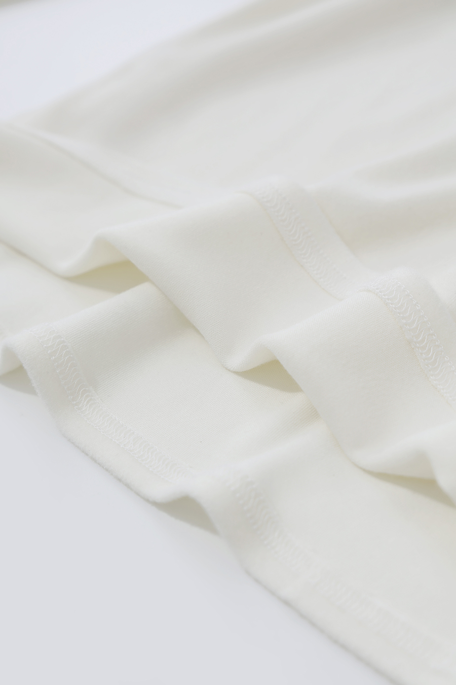 Slouchy Mock Neck T-Shirt|AMII