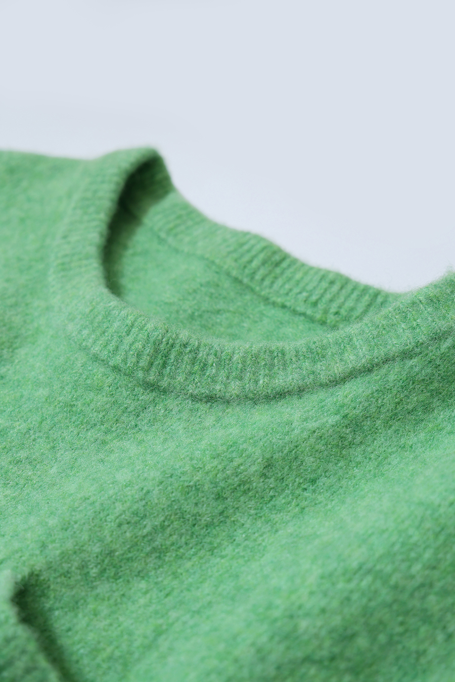 Drawstring Pocket Drop-Shoulder Knit Sweater|AMII