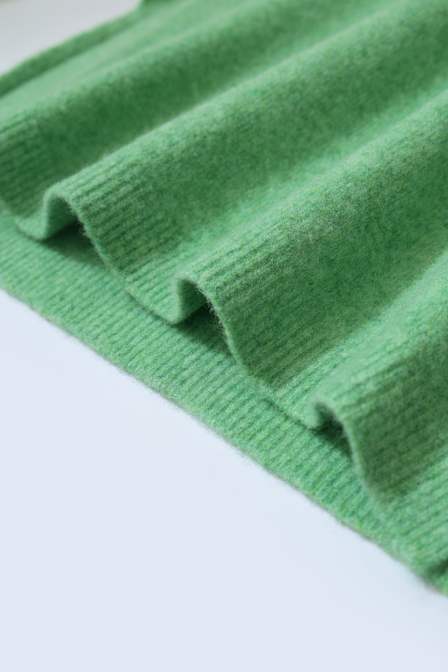 Drawstring Pocket Drop-Shoulder Knit Sweater|AMII
