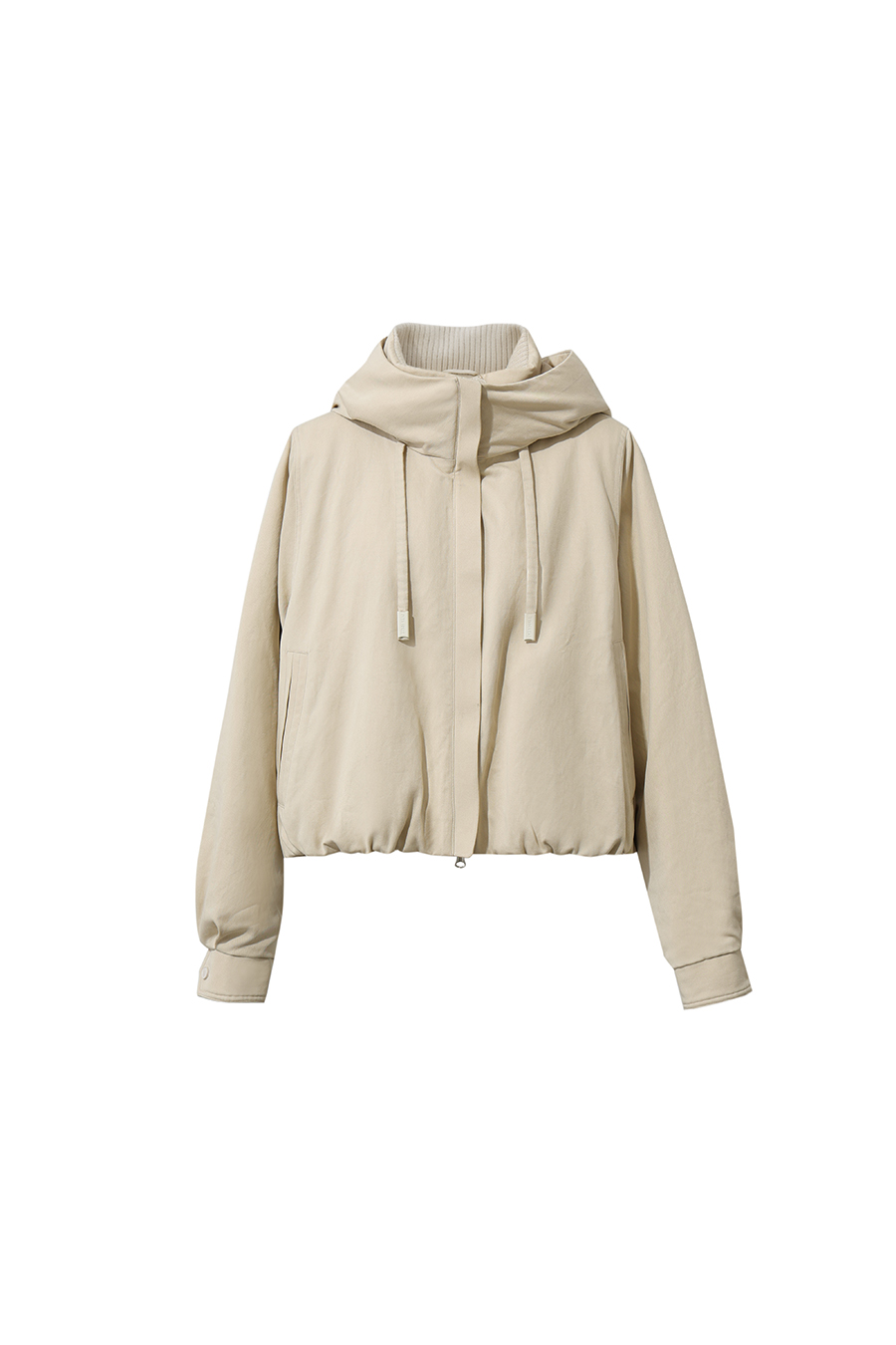 Lyocell-Cotton Down Jacket|AMII