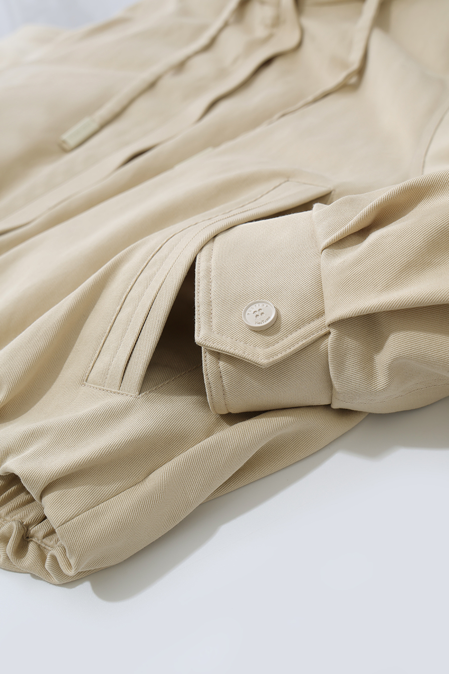 Lyocell-Cotton Down Jacket|AMII