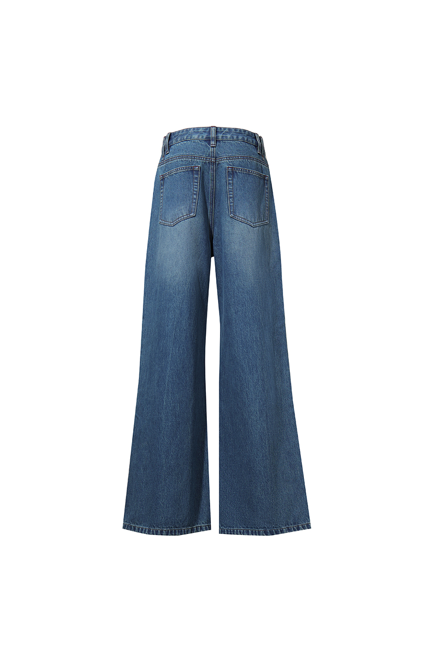 Versatile Wide-Leg Jeans|AMII