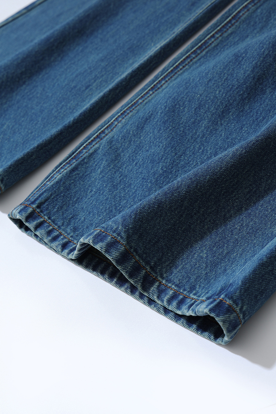 Versatile Wide-Leg Jeans|AMII